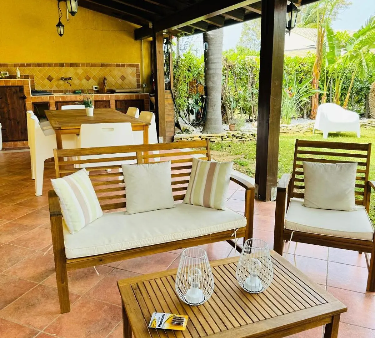 Villetta Giardino, Piscina, Mare Campofelice Di Roccella 0*,  Itálie